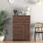 Multifunctional Desk Cabinet With Fold - Up Desktop And Ample Storage
