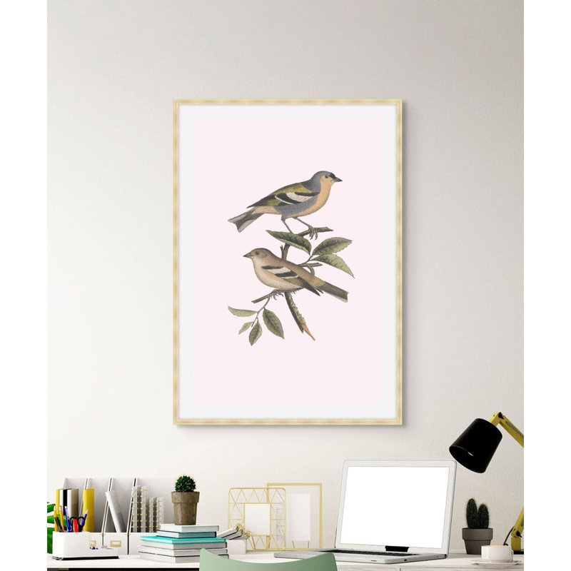 Nesting Navigators Pink 3 Print, 38.75" H x 27.75" W