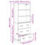 69.5cm Sideboard-1067374371