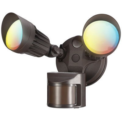 LED Motion Sensor Flood Light Dusk to Dawn Colour Temperature Selectable