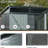 Gray 5ft X 3ft Outdoor Metal Storage Shed, Galvanized Iron Structure For Reliability, Transparent Panel, Hinged Door, Simple Build Process Shed In Gray, Strong And Long-lasting Construction, Plate,-118110555
