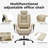 Office Chair Ergonomic 200 Kg PU Leather Computer Chair With Lumbar Support And High Backrest-2322185