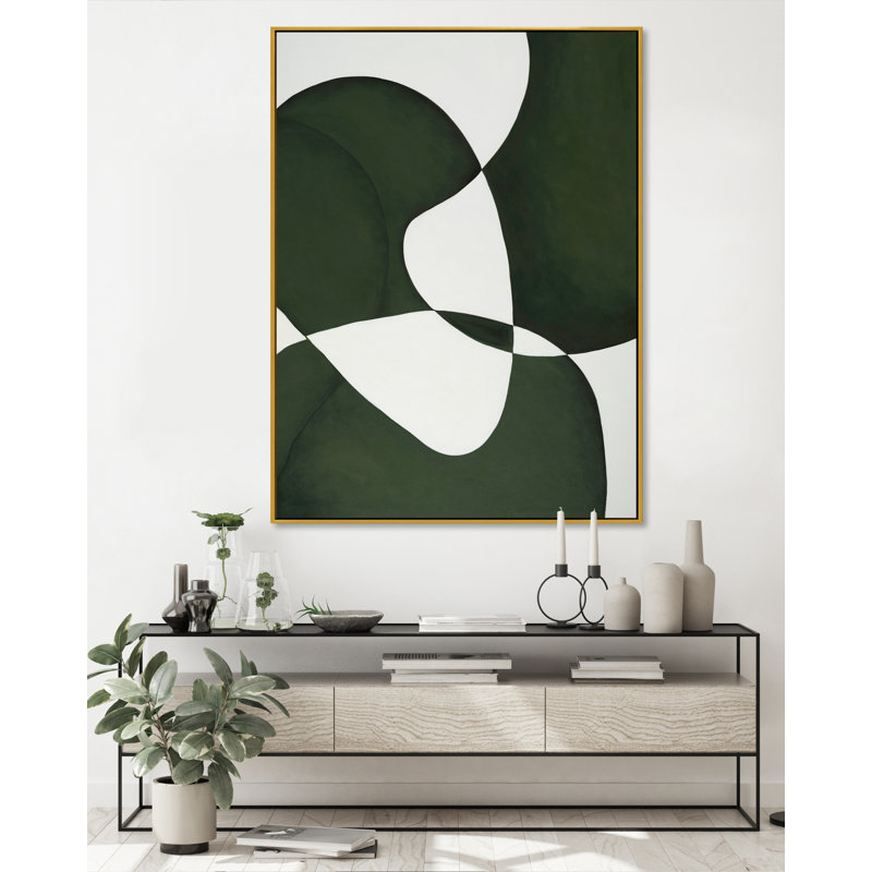 Yaffa G " Natural Harmony ", Brown Framed, 41" H x 27" W