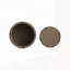 Ensemble de 2 tables gigognes rondes modernes Nesting Carlie avec de véritables tranches d'anneaux pour de petits espaces et une utilisation polyvalente-282217568