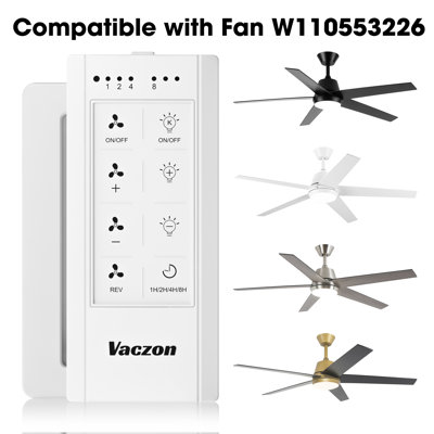 Vaczon Ceiling Fan Remote