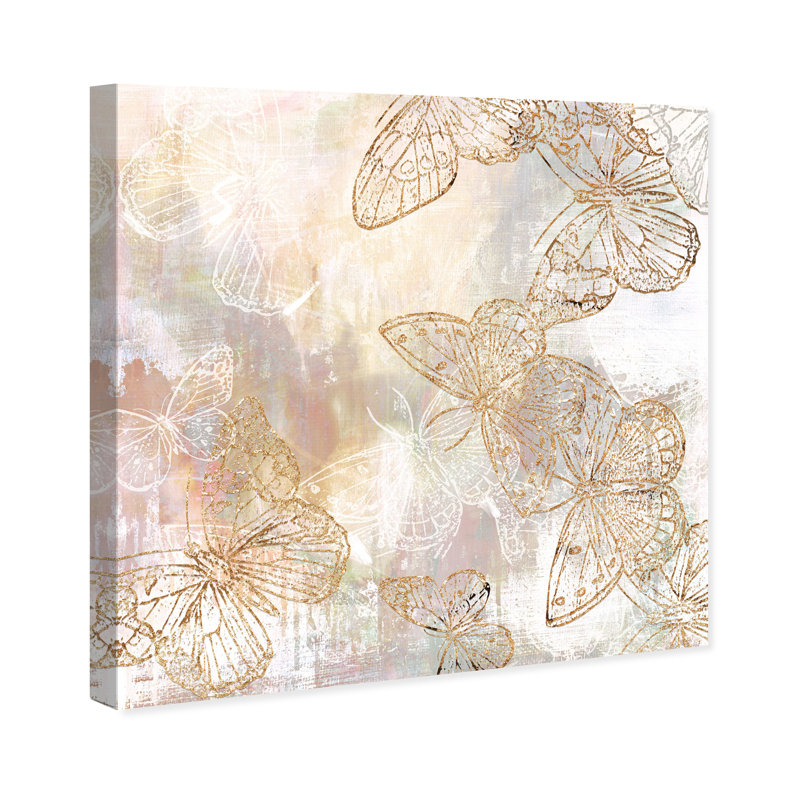 Animaux, insectes de jardin, impression sur toile, H 30 po x l 30 po, Toile tendue