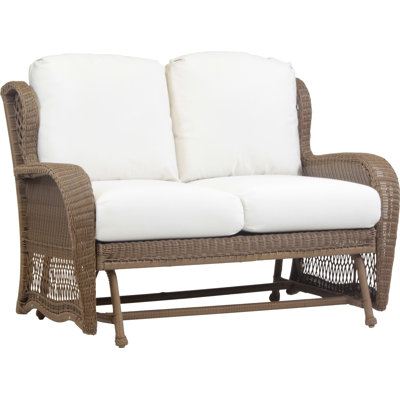 Wicker Outdoor Glider