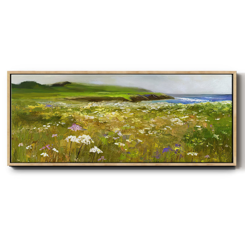 Montara Bluff - toile encadrée, H 20 po x l 50 po