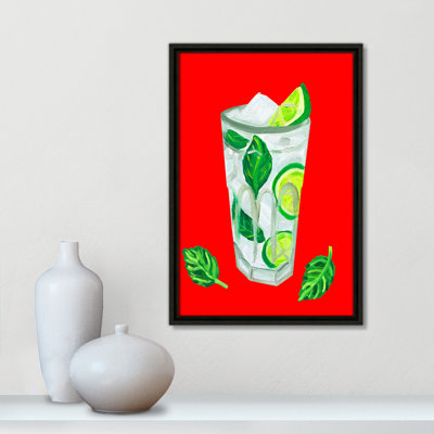 «Mojito Extra Mint Print» par Straker