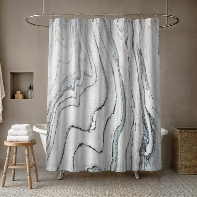 Kensa Abstract Shower Curtain