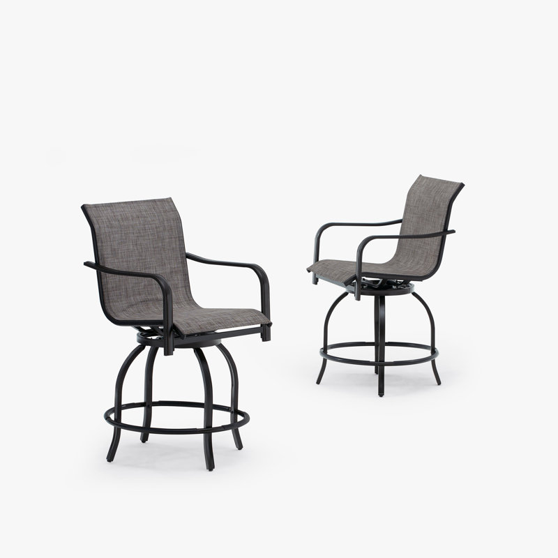 Tabouret de bar 24,5 po Freddick, gris