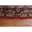 One-of-a-Kind Runner 3'6'' X 10'6'' 1970s Runner Wool Area Rug in Red