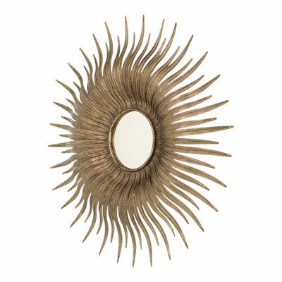 Braeville Metal Flat Wall Mirror