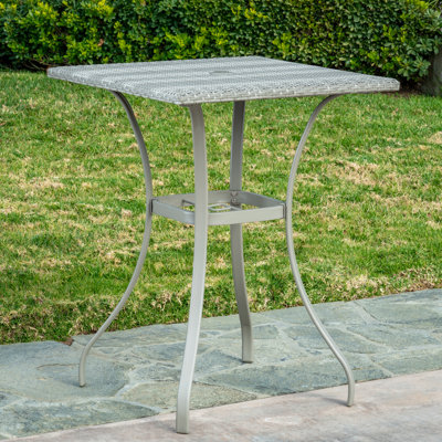 Table de balcon tressée/en rotin Staley