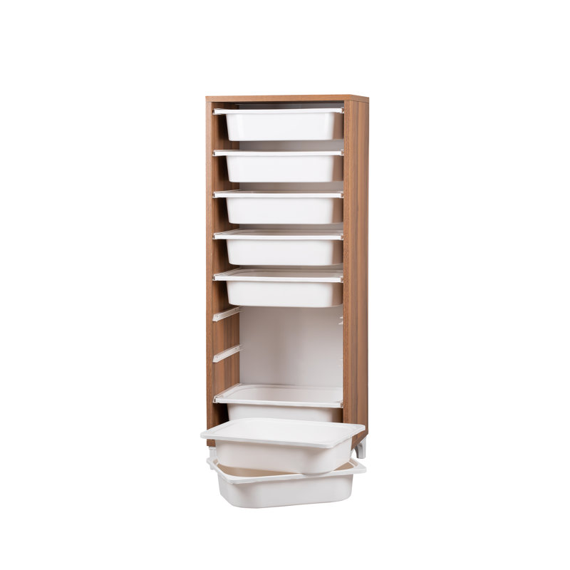 Organizer 8 Drawers, Walnut