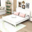 Wood Platform Bed with Headboard and Slats-991636044-991636085
