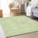 Premium Machine Washable Prisco Lime Rug