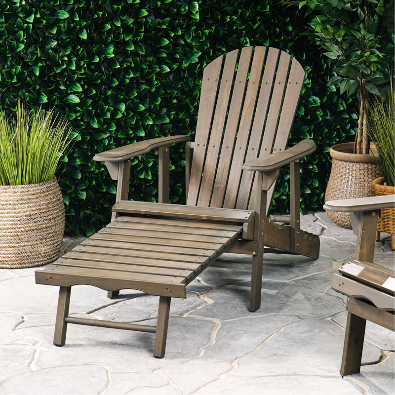 Chaise Adirondack Malibu, Gris