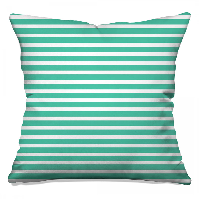 Stripes Throw Pillow, Pattern Double Sided Pillows, 14 x 14 inches