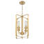 Luminaire suspendu lanterne 4 lumières Upney-1136525802