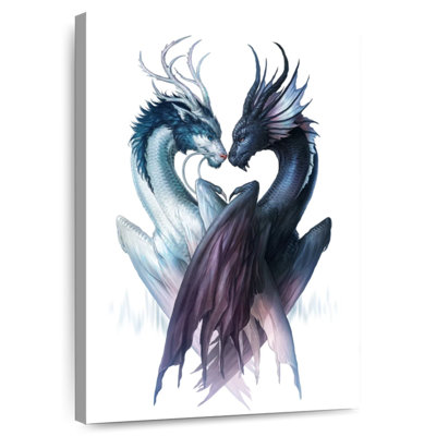 Kelan Yin And Yang Dragons