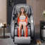 Slate Blue Multifunctional Electric Full-Body Massage Chair with Heating Function