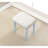 Moniys Wood Moniya Makeup Vanity Table And Stool Set-1547179637