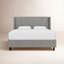 Lit tapissier standard à profil bas Bellfield-636301315-636301314