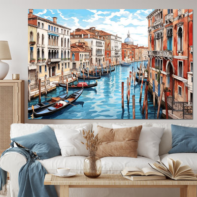 Venetian Artistry Canal - Italy Wall Art