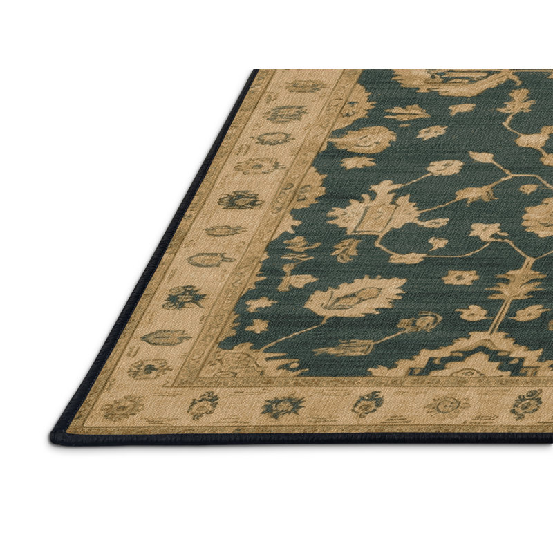 Machine Washable Overdyed Gray Area Rug, Rectangle 2' x 3'
