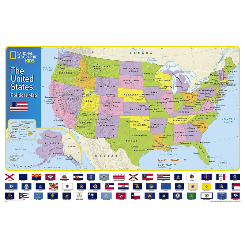 États-Unis pour enfants - stratifié
