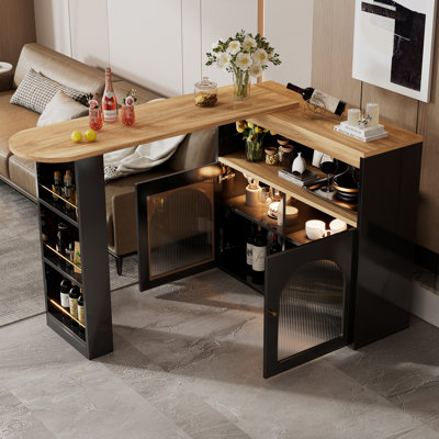 Runda 135 cm W Kitchen Island with Top