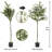 70.8'' Faux Olive Tree Tree in Pot-717596445