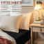 Kian-Scott Plain Weave / Muslin Fitted Sheet-1065547449-1065547426