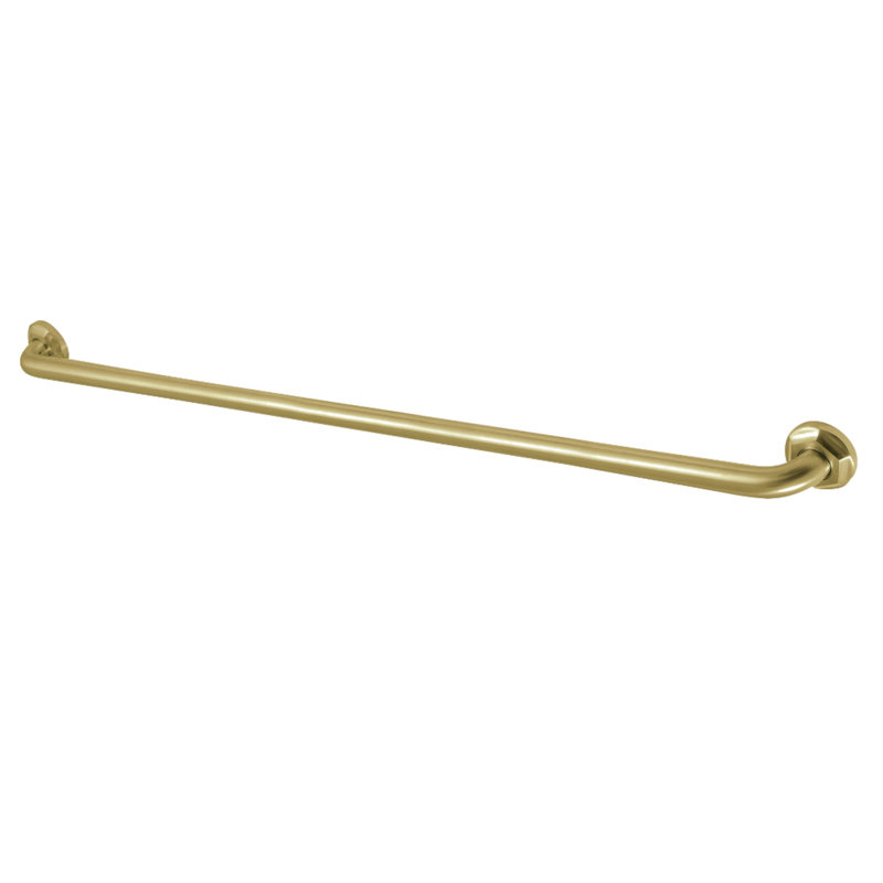 Kingston Brass Metropolitan O.D Grab Bar, Satin Brass, 2.81" H x 38.81" W x 2.75" D