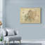 « antique map of europe », reproduction d’impression sur toile tendue-33520646