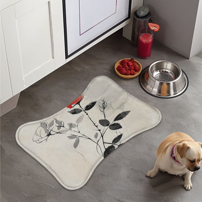 Bold Rose Designs - Tapis d'alimentation en os 1 pièce