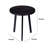 Kalvar Solid Wood Top End Table