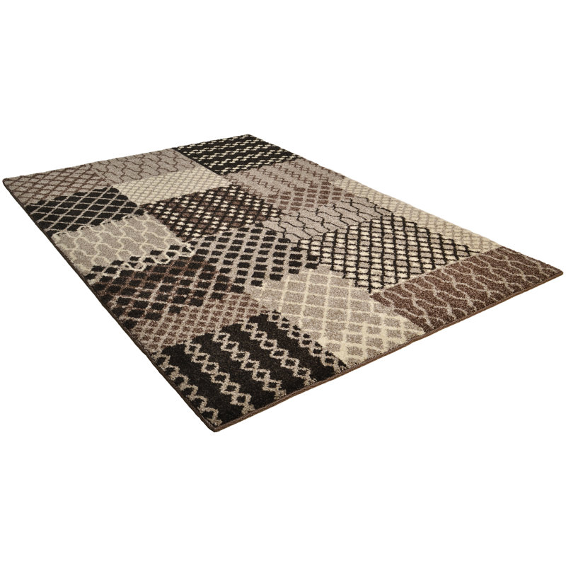 Creason Geometric Area Rug, Rectangular 133 x 190cm