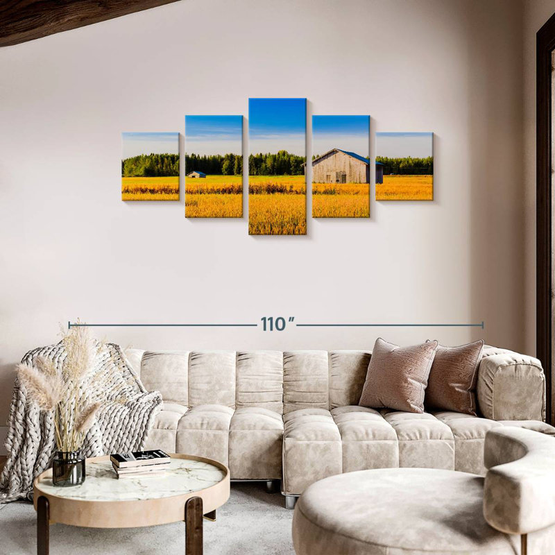 Maison de grange finlandaise, H 36 po x l 80 po