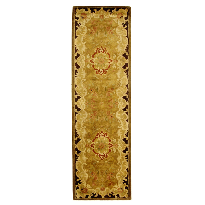 Alger Hand Tufted Wool Oriental Rug, Runner 2'3" x 10'