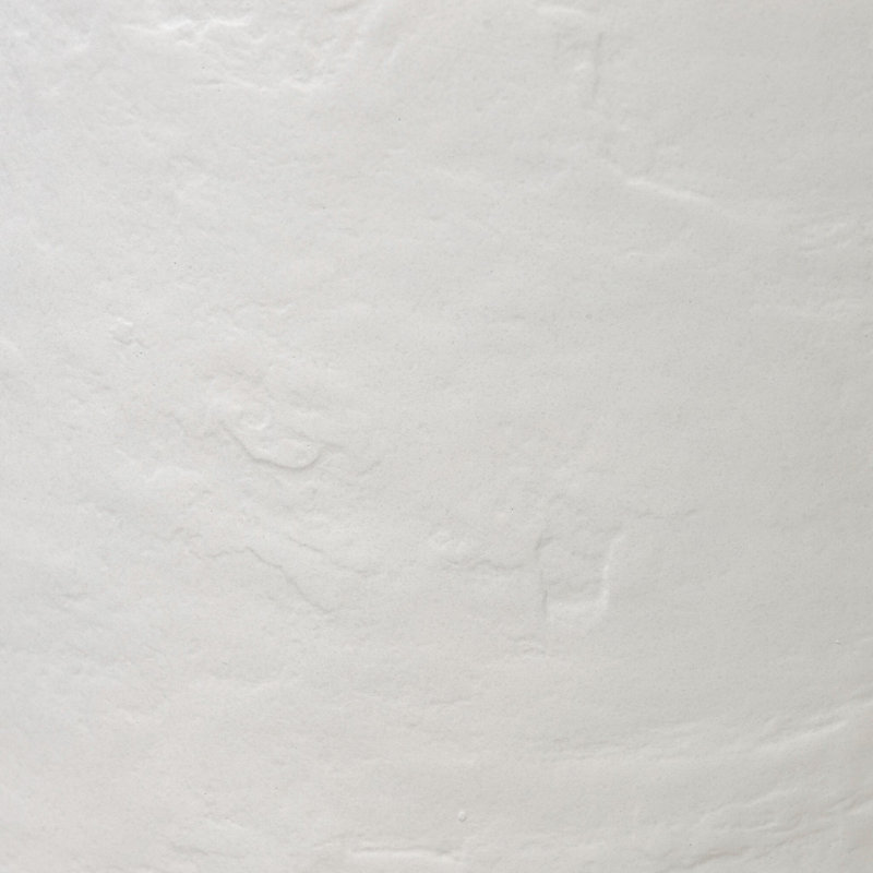 Jardinière Sighwarth - Béton blanc texturé, H 22 po x l 22 po x P 22 po