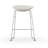 Palm Upholstered Backless Stool with Metal Frame-21155472-44643235