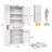 72" Kitchen Pantry Cabinet with 4 Drawer, Dining Room-1021463246