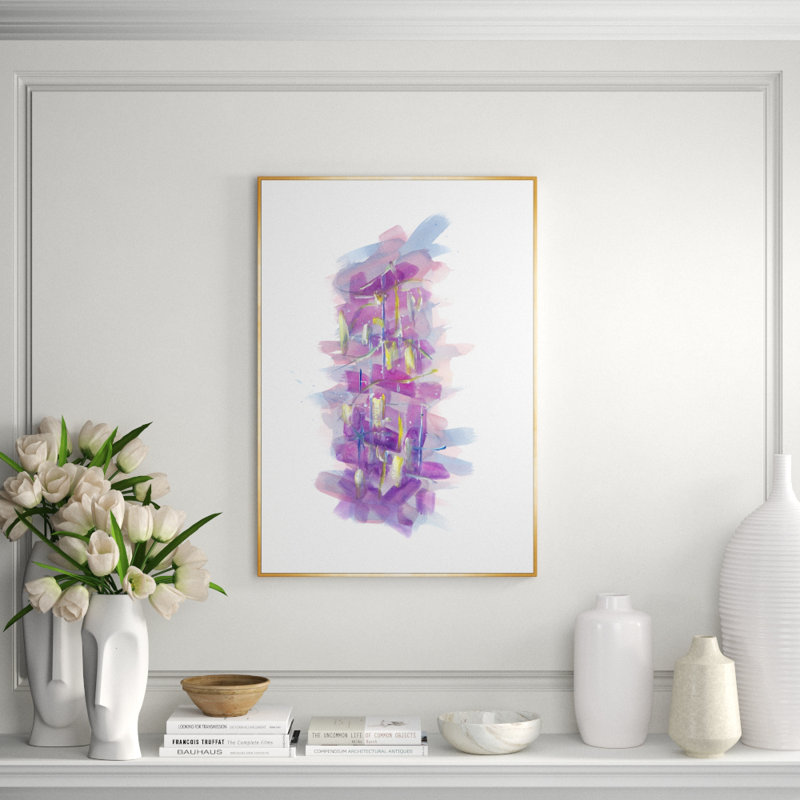 Brush Me II Print by Helen Parker, 45.5" H x 31.5" W, Image Brush Gel