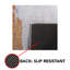 Tapis abstrait gris / rouille Omaree-1548234427