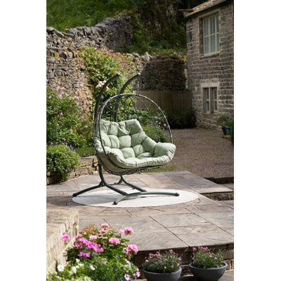 Lyon Anthracite Outdoor Double Hanging Chair