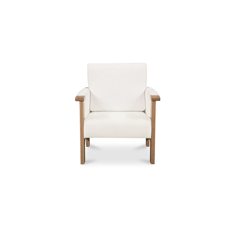 Bauer Accent Chair Cream, White