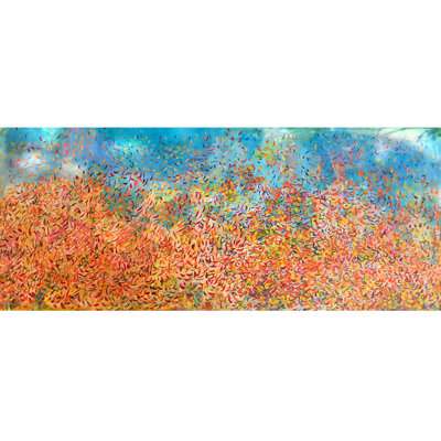 Flottant libre | Peinture acrylique sur toile | Shelja Garg
