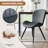 Modern Dining Chairs, Tech Fabric Upholstered Kitchen Chairs With Curved Backrest, Comfortable Dining Room Chairs For Family Meals & Guests-1446792821-1457286986